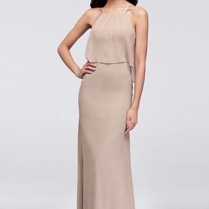 Altered (length) David's Bridal Bridesmaid Dress